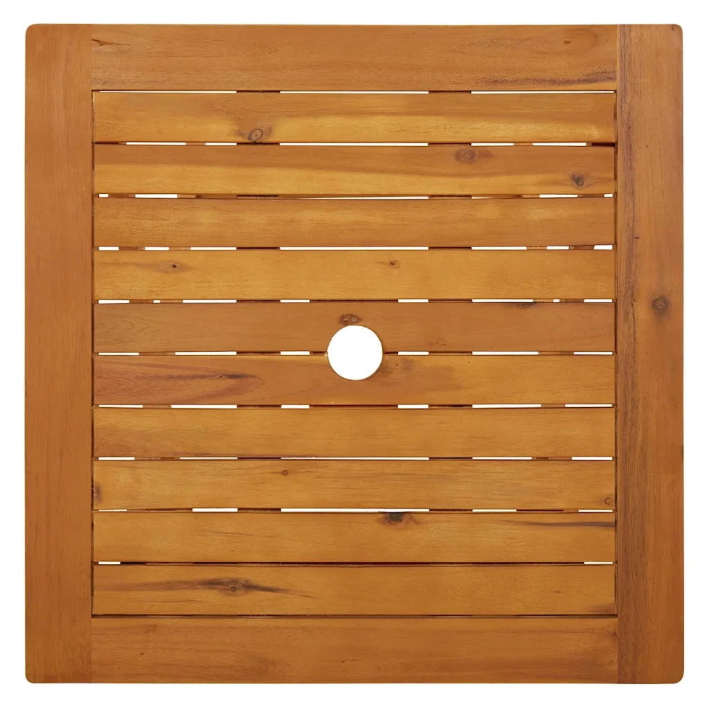 Tavolo da Giardino Pieghevole 60x60x75 cm in Massello di Acacia 313595