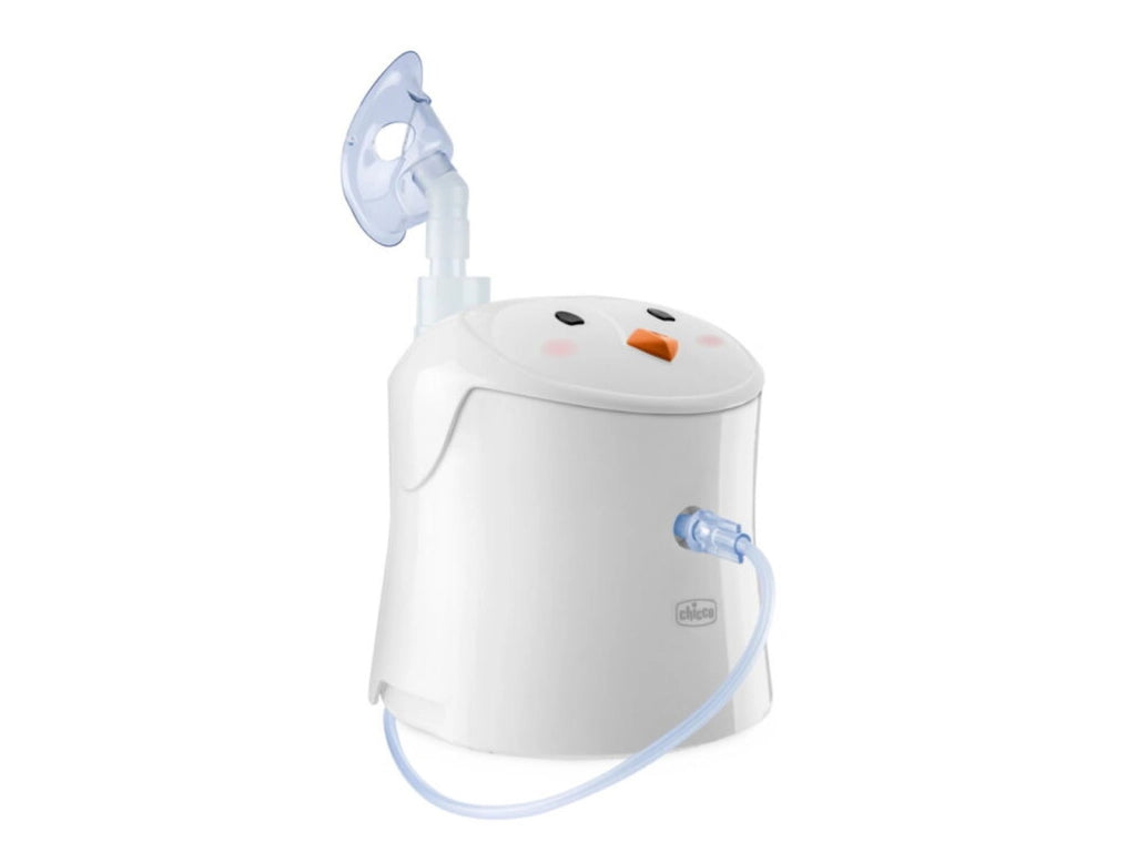 Chicco AEROSOL Humi Hot Umidificatore a Caldo per Bambini e Neonati - Ideale per Tosse e Raffreddore Nebulizzatore 2 Mascherine