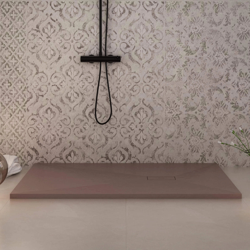 Piatto Doccia in Pietra 80x100 cm Bonussi Manila Marrone