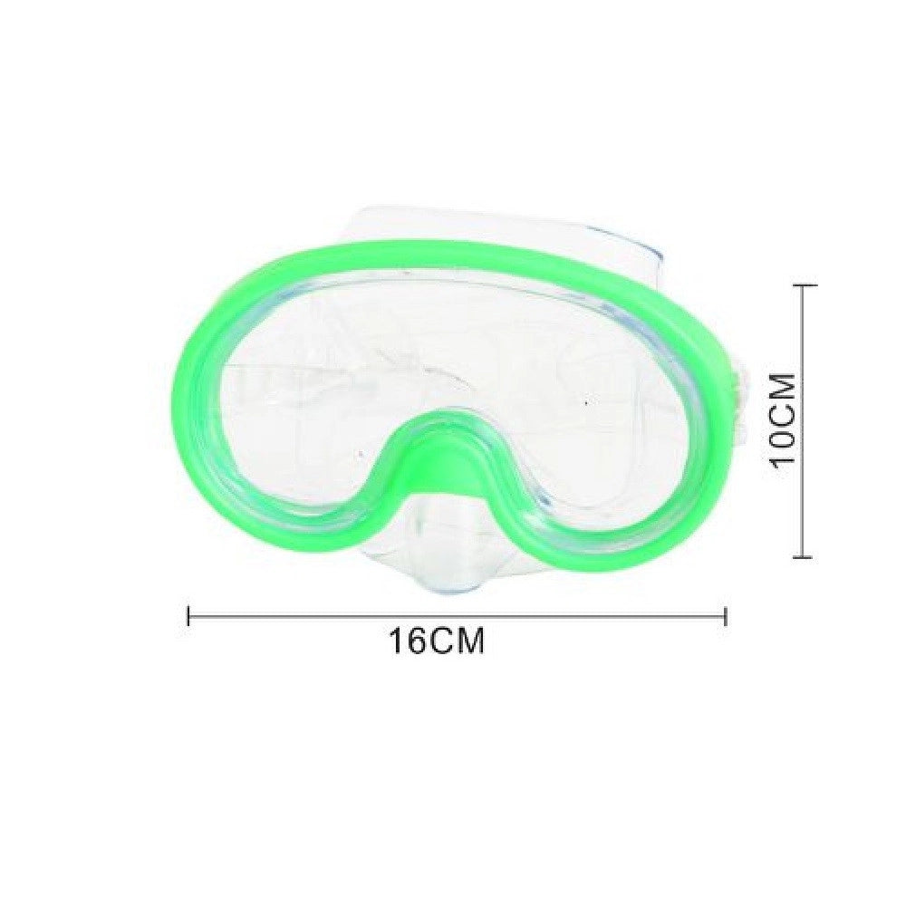 Trade Shop - Maschera Da Nuoto Mare Sub Spiaggia Estate Snorkling 16x10cm Colori Vari 605416 -
