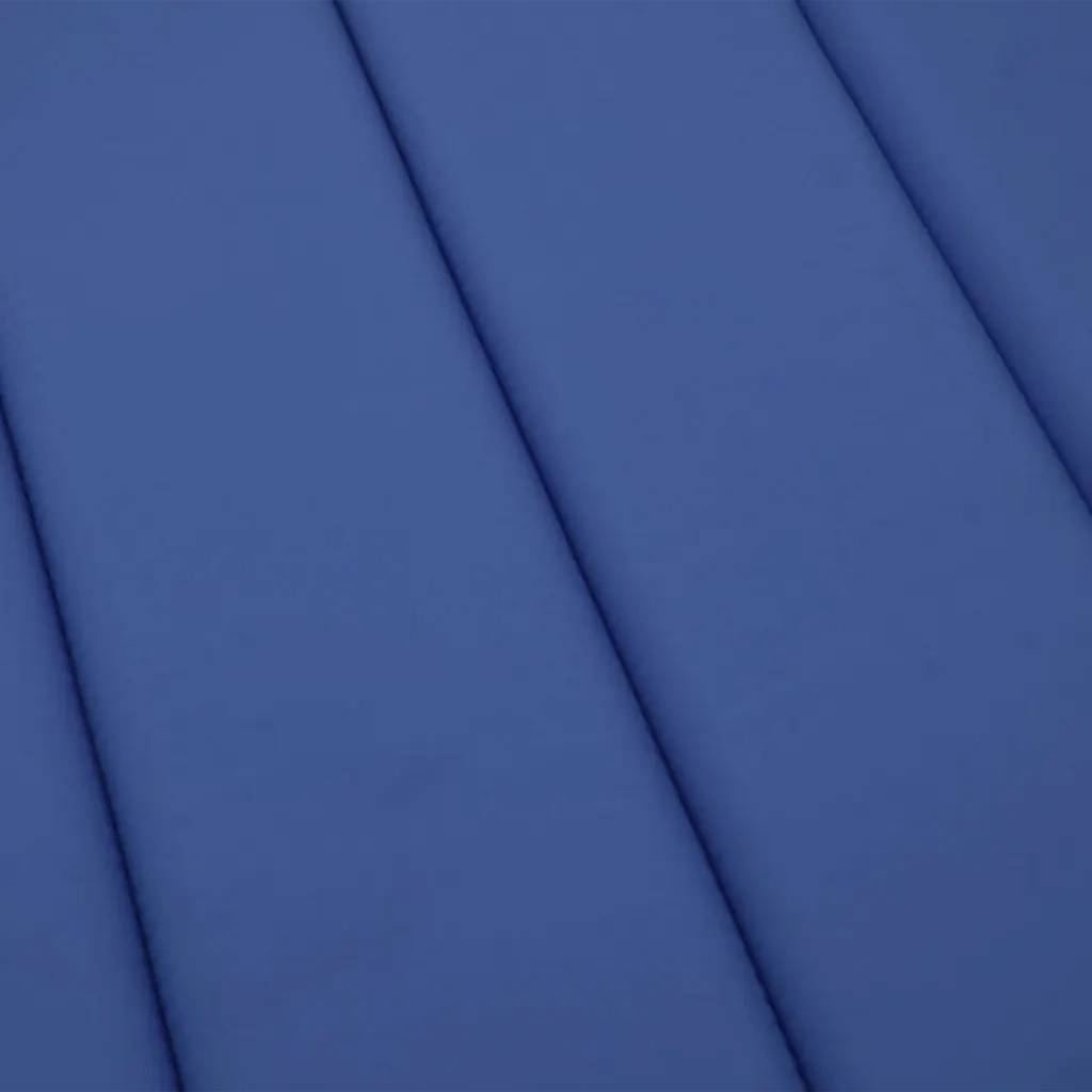 Cuscino per Lettino Prendisole Blu Reale 200x60x3 cm in Tessuto cod mxl 64037