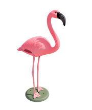 Fenicottero Rosa Decorativo H 80 cm per Laghetti da Giardino