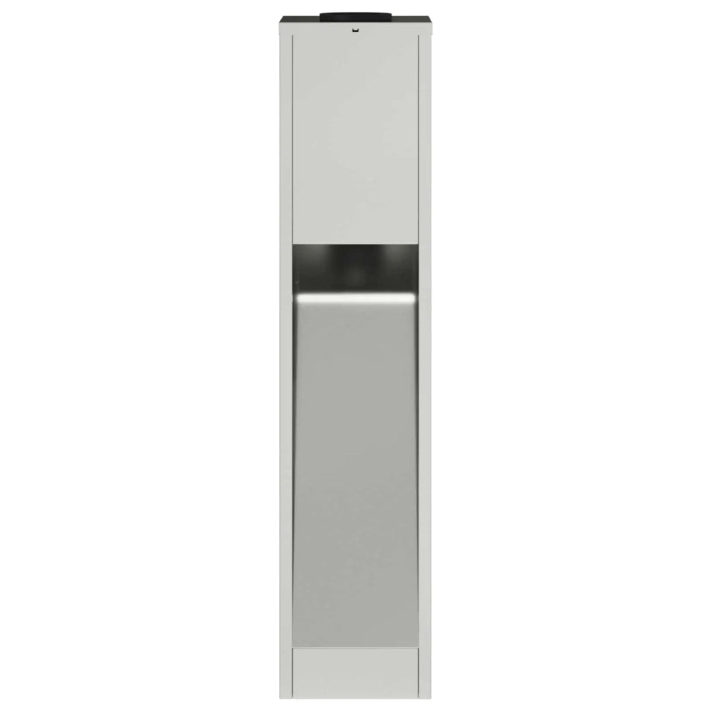 Lucina LED Solare da Percorso 2 pz Argento Zincato CFW2264961
