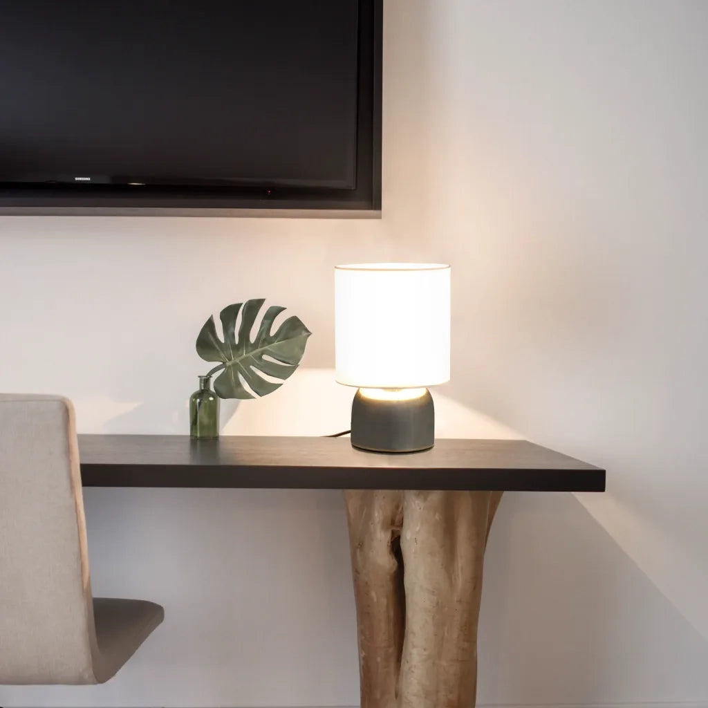 Lampade da Tavolo 2 pz Pulsanti Touch Bianche E14 CFW1158974
