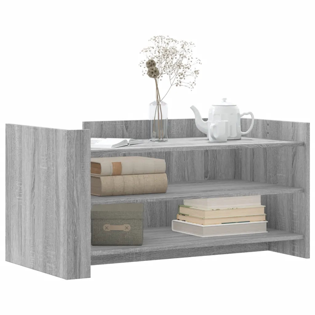 Tavolino salotto | Tavolino da caff¨¨ | Tavolino da Soggiorno Grigio Sonoma 100x50x50 cm Legno Multistrato