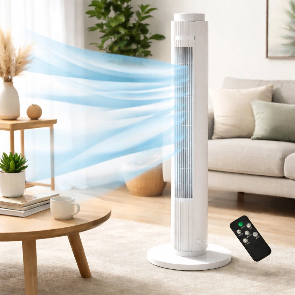 RINFRESCATORE A TORRE 60W 79CM - 3 VELOCITA COLORE: BIANCO 