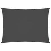 Parasole a vela | Telo Ombra | Vela da ombra Oxford Rettangolare 2x3,5 m Antracite