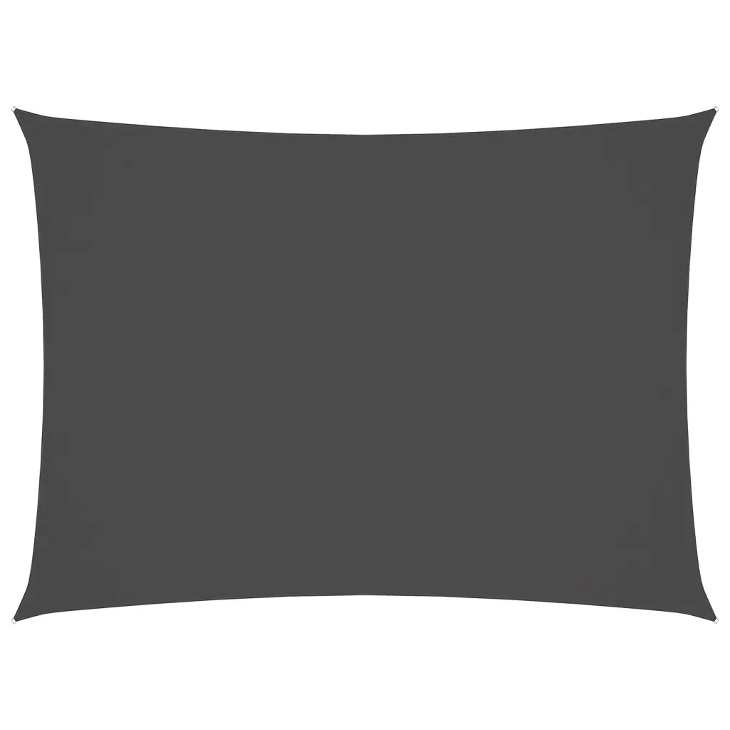 Parasole a vela | Telo Ombra | Vela da ombra Oxford Rettangolare 2x3,5 m Antracite