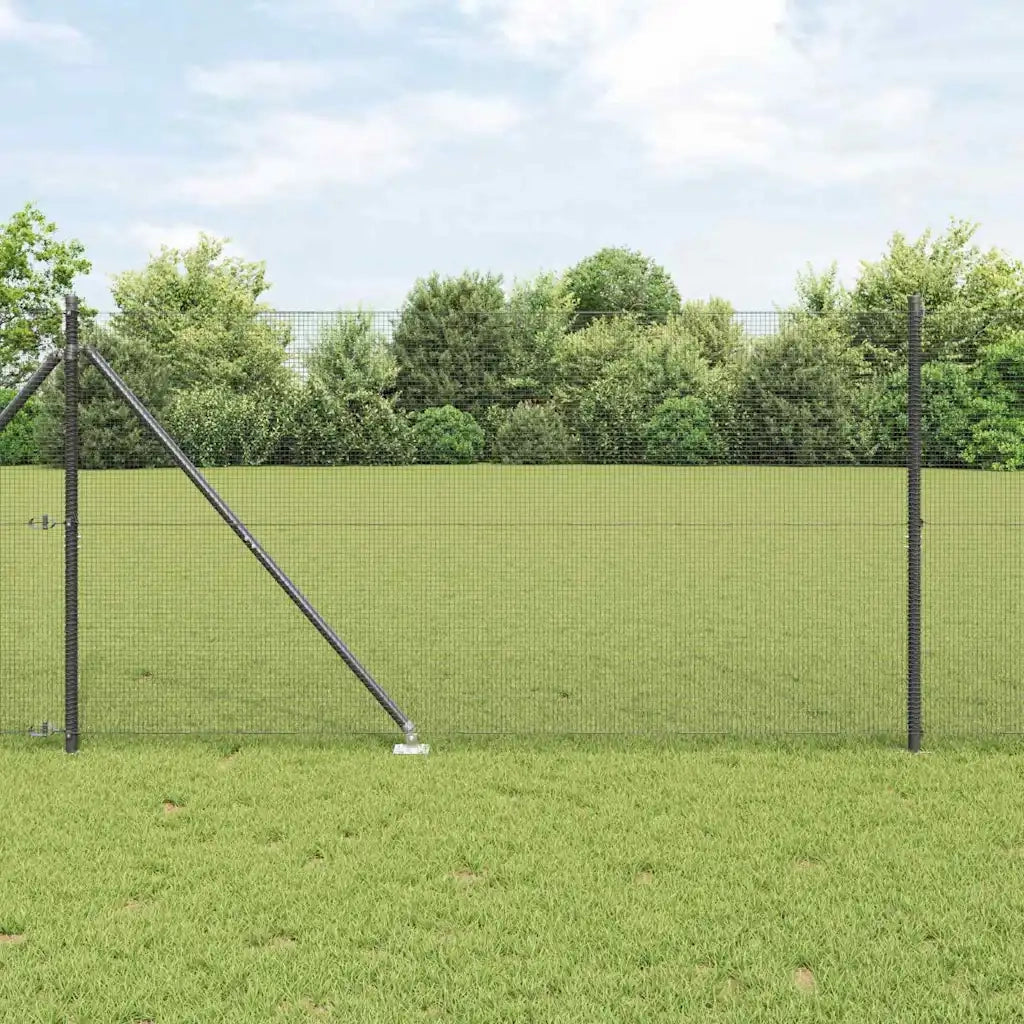 Palo della recinzione Grigio 50 x 1,2 m (rete 12 x 12 mm)