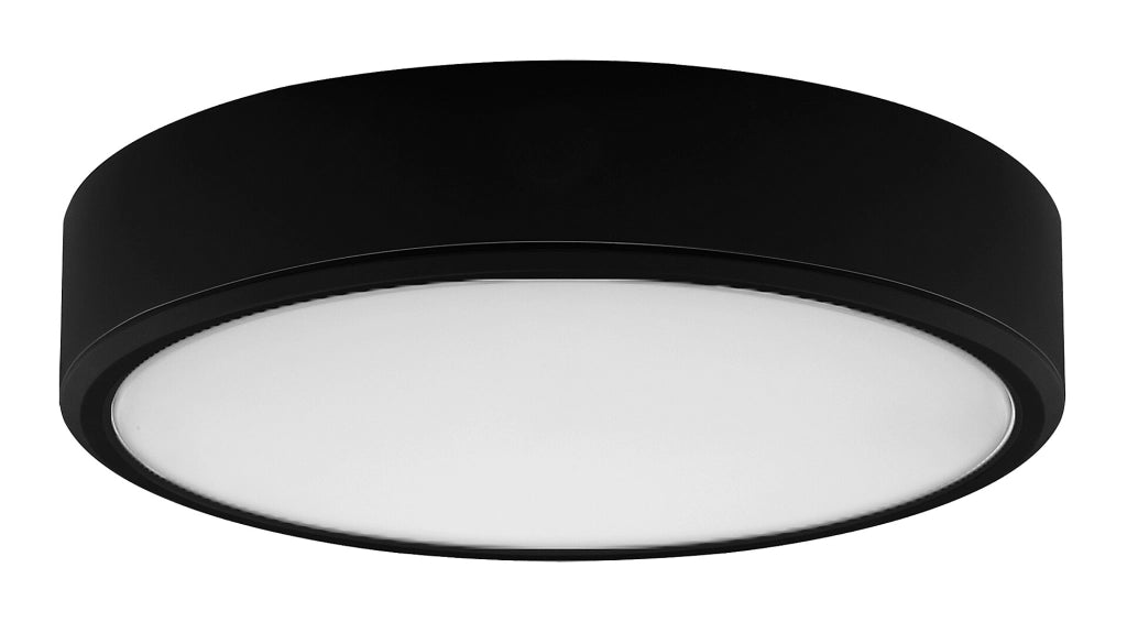 Plafoniera LED Rabalux Lauri Ø21,5 nera 22W CCT variabile