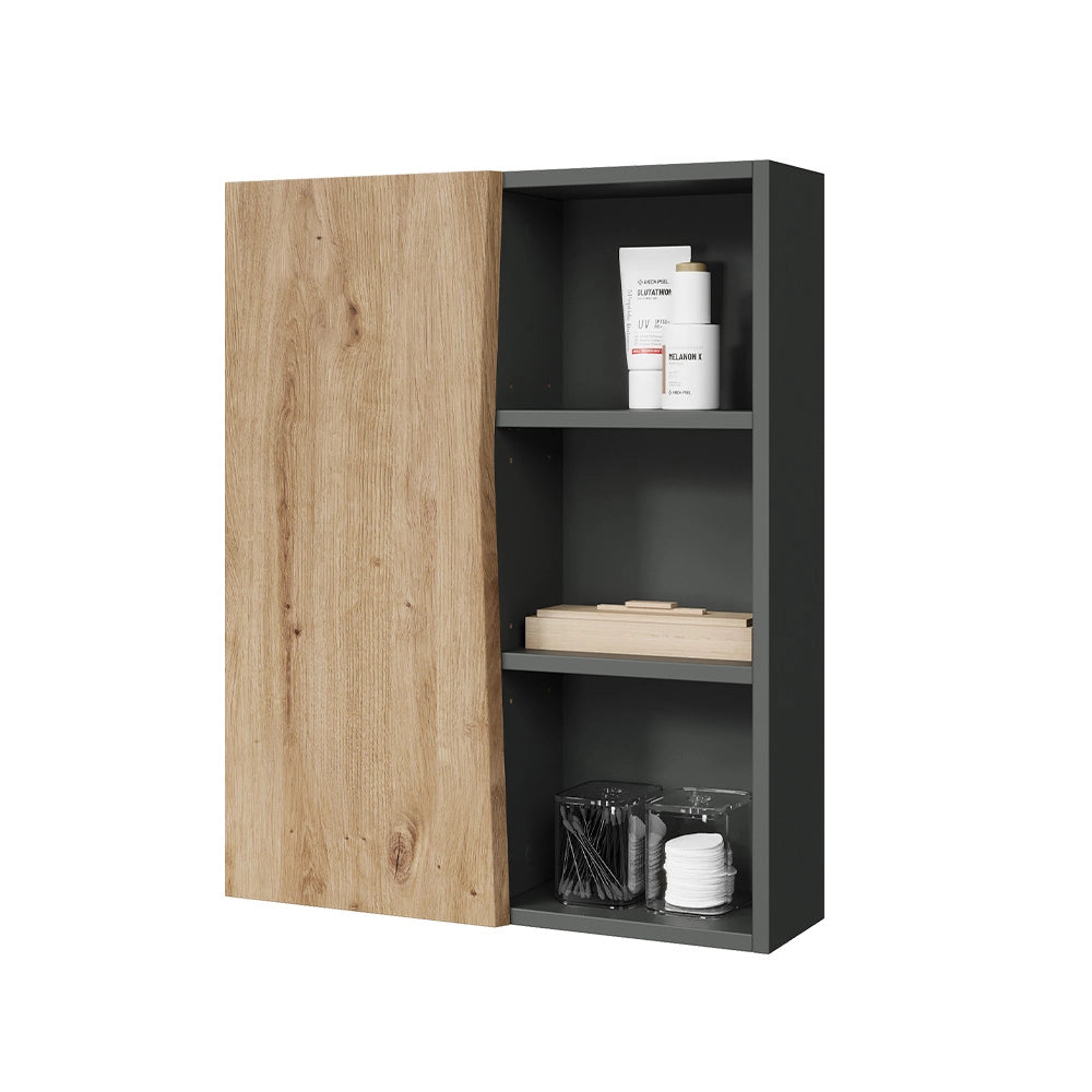 Vicco mobile bagno Artigiano 56 x 70 cm con 3 scomparti aperti
