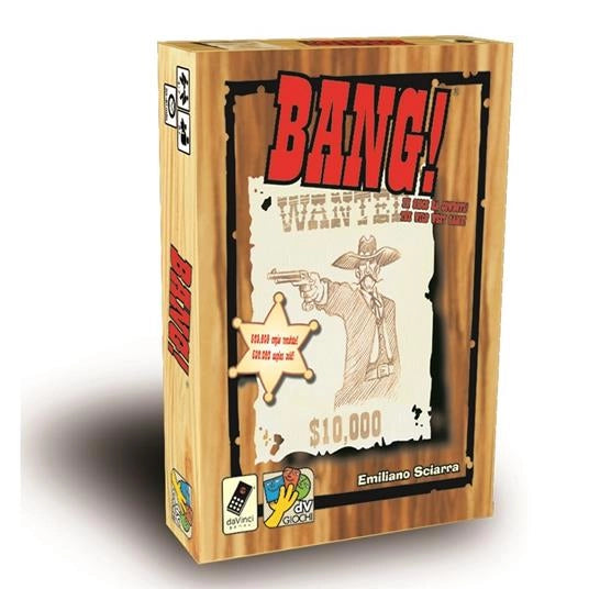 BANG! SCATOLA BASE 4a Edizione Italiano Gioco di Carte da Tavolo Da Vinci