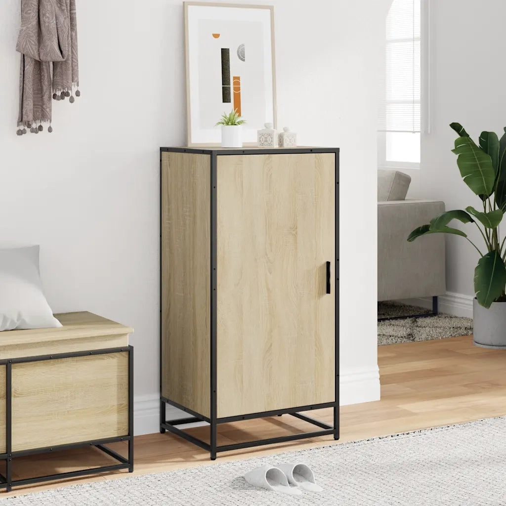 Scarpiera Rovere Sonoma 48x38x97,5 cm in Legno Multistrato 849200