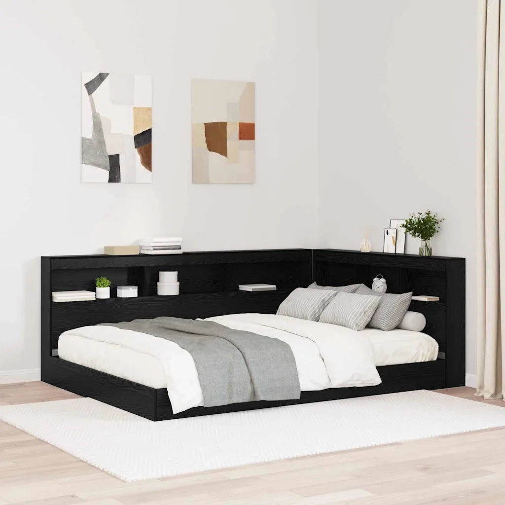 Testata contenitore Rovere Nero 135 cm Legno multistrato 3335550