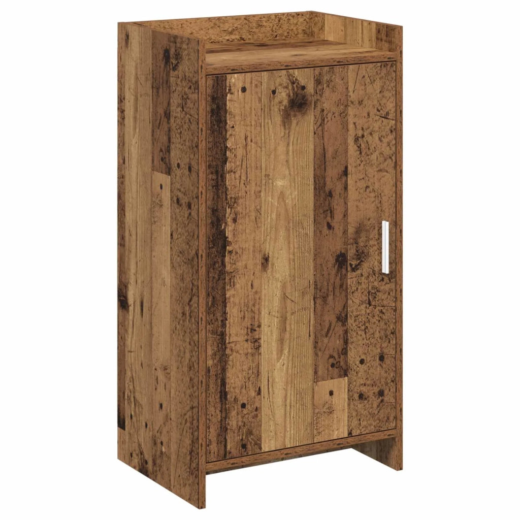 Mobile per scarpe con porta Legno antico 48 x 36 x 92 cm 8011337