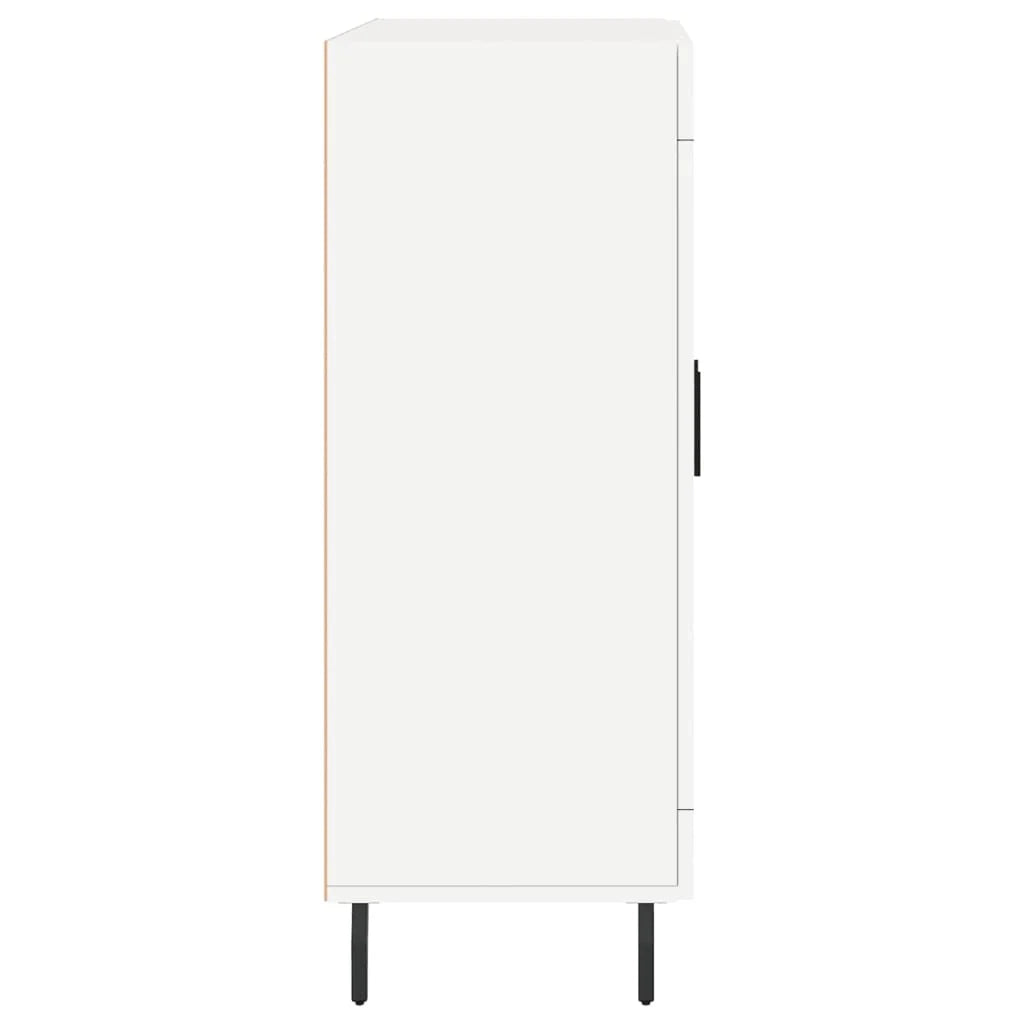 Buffet credenza cassettiera mobiletto mobile contenitore organizer per cucina soggiorno salotto 69,5 x 34 x 90 cm legno ingegnerizzato bianco 02_0030446