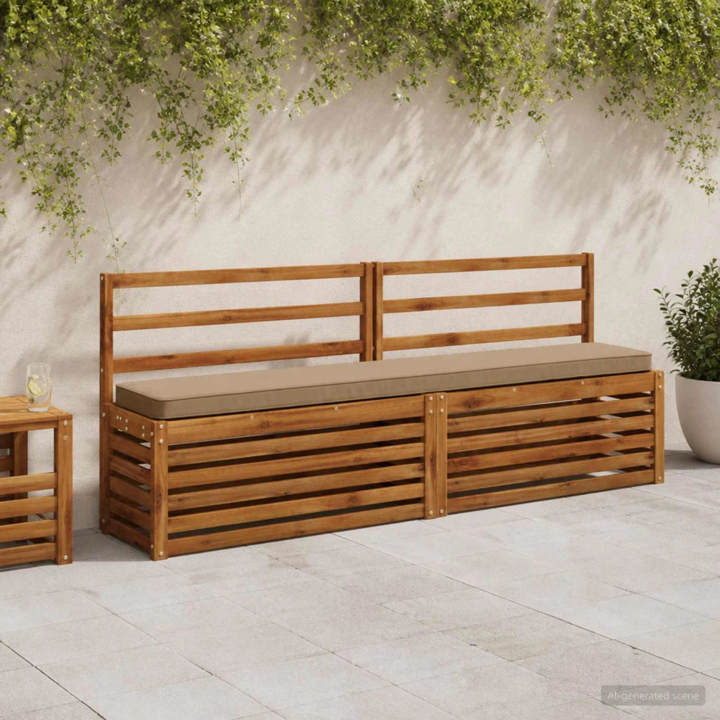 Cuscini per Panchina a 2 Pezzi VUGHT 2 pcs 100% Poliestere 950989