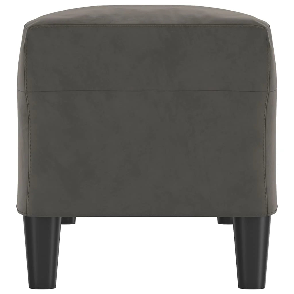 Panca 100 x 35 x 41 cm velluto grigio scuro 02_0010492