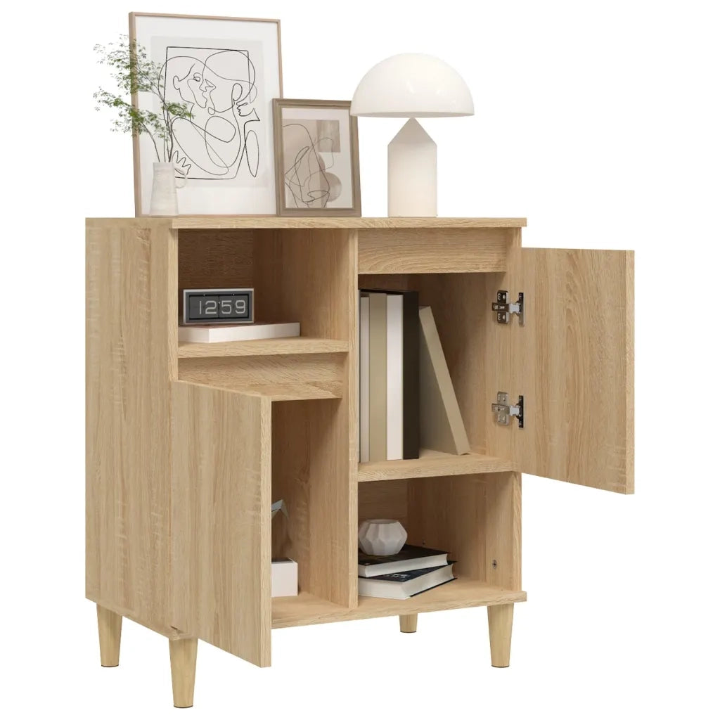 Credenza Rovere Sonoma 60x35x70 cm in Legno Multistrato 821143