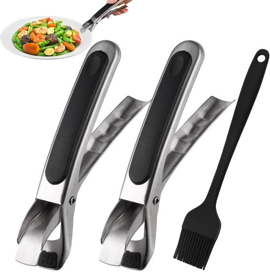 Sostegno antiscivolo per forno aeree - Resistente al calore - Supporto multifunzione - Dimensioni 17,5 x 3,3 x 8 cm - Adatto per oggetti caldi