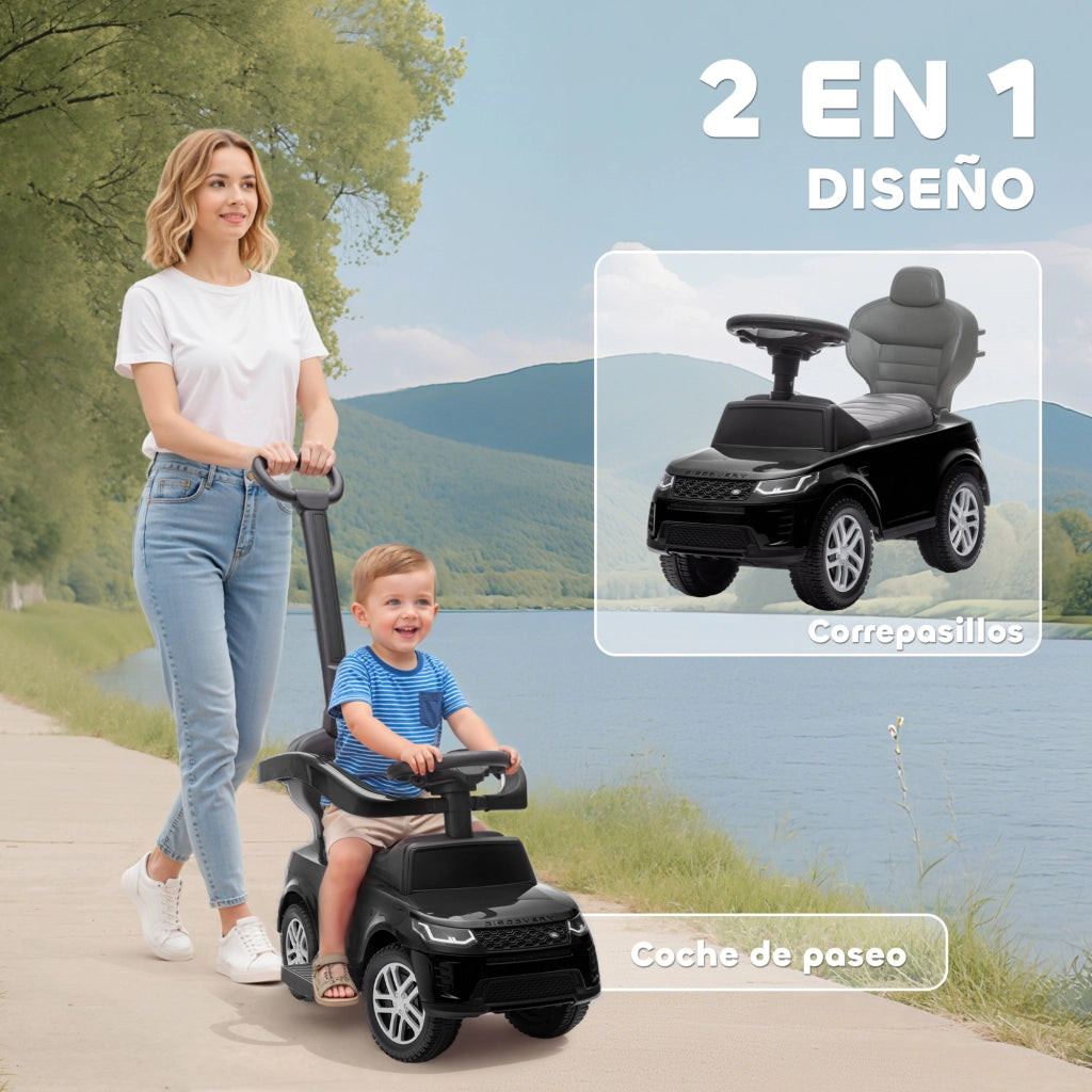 Letto a Soppalco 2 in 1 per Bambini ¨C zephmum ¨C Nero con Almacenaje