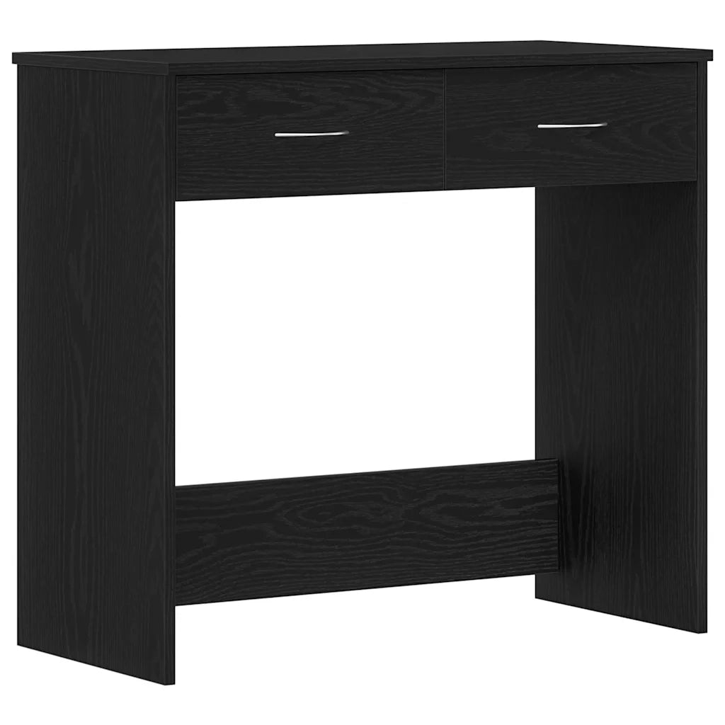 Scrivania Rovere Nero Legno ingegnerizzato 80 x 40 x 75 cm 862480
