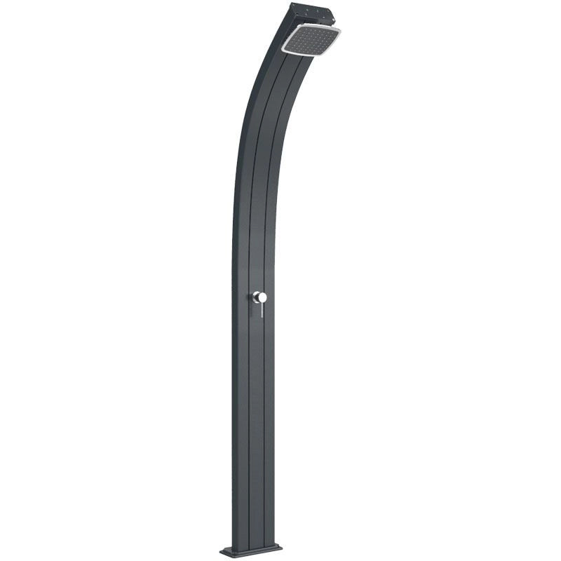 Doccia solare da giardino SPRING CURVA 30 LITRI in alluminio - Doccia Solare Da Giardino Spring Curva 30 Litri In Alluminio  Colore Van Gogh (oro) Colore: Antracite