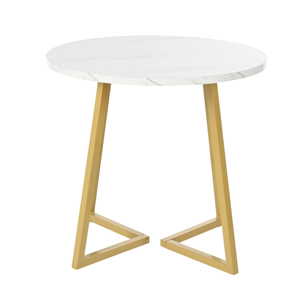 Gruppo pranzo 80 cm; design moderno con 4 sedie; MDF multicolor