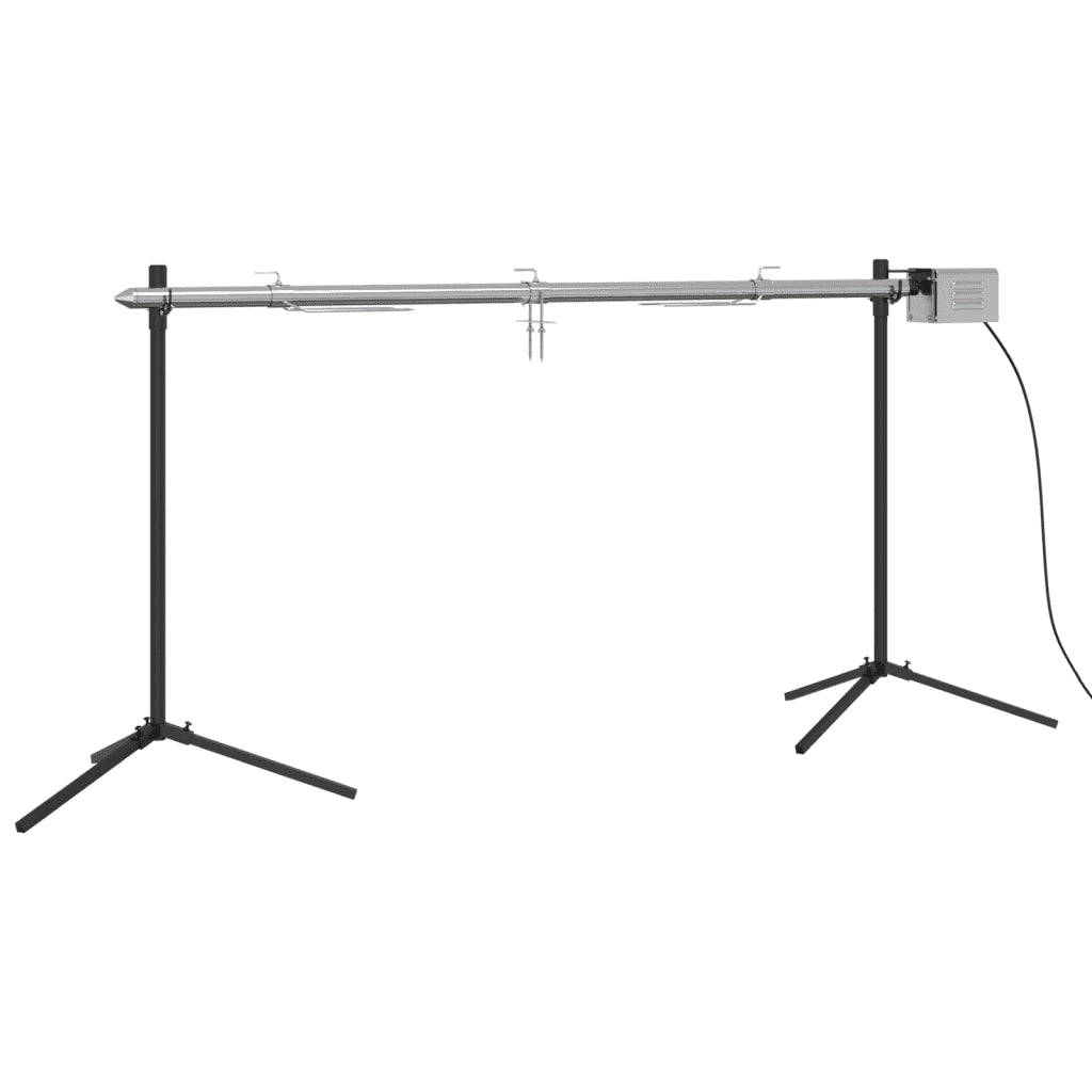 Set Griglia e Vassoio Barbecue Automatico in Acciaio Inox CFW3700692