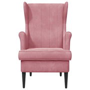 Poltrona | Sedia Relax Rosa Velluto