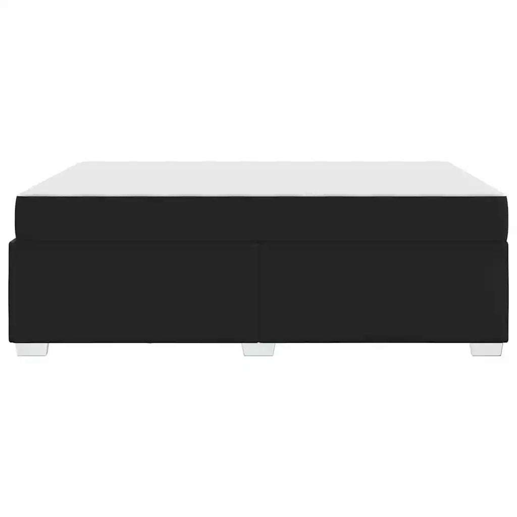 vidaXL Struttura del letto Nero 140 x 200 cm Pelle sintetica