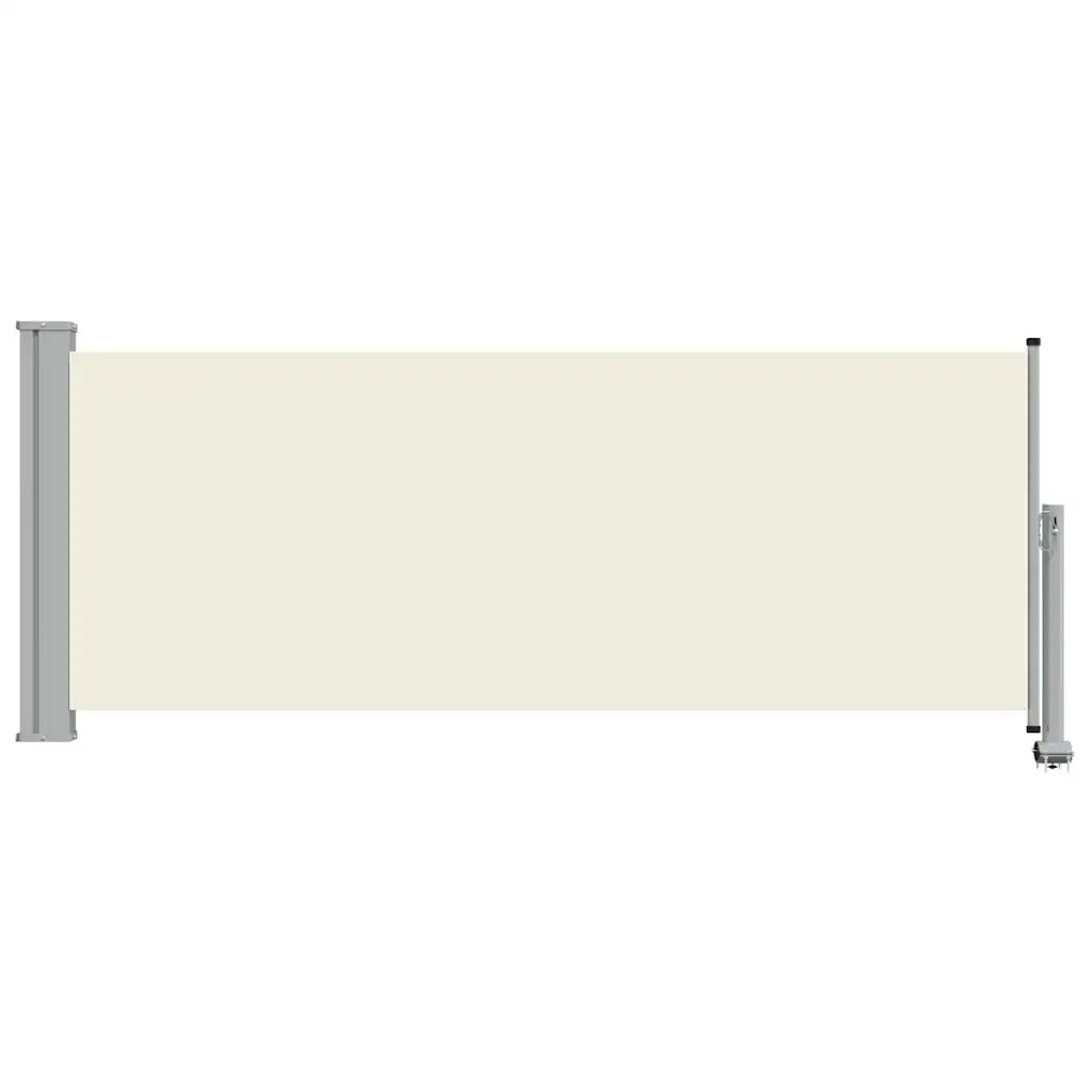 Tenda da Sole Laterale Retrattile 100 x 300 cm Crema 45185