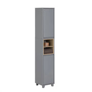 Cassettiere per bagno lunga - cassettiera sottile - contenitore di stoccaggio sottile - massimizza lo spazio - 30x170x30cm