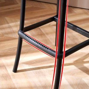 Set 4 Sgabelli 40x36x91 cm in Polipropilene Pompei Tortora