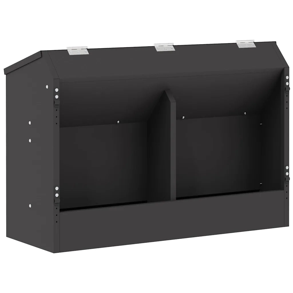 Mangiatore per conigli Nero 64.5 x 25.5 x 45.5 cm CFW4643812