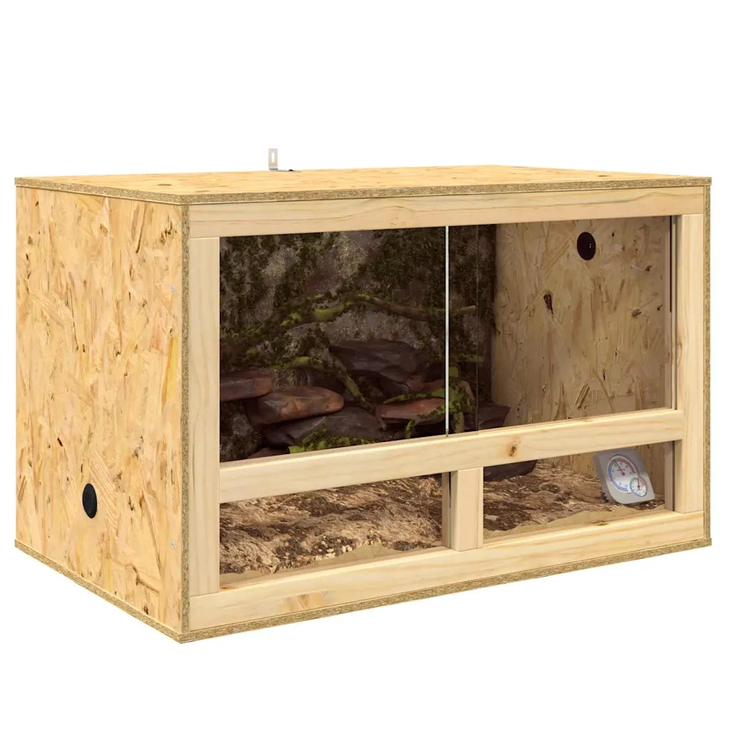 Terrario Marrone 80 x 50 x 50 cm OSB CFW1686811