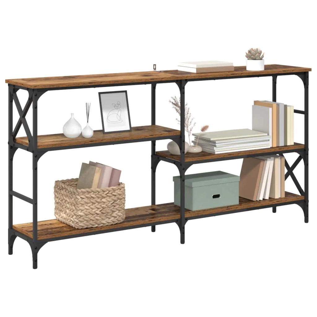 Tavolo consolle Legno vecchio 150 x 29 x 76,5 cm 882796