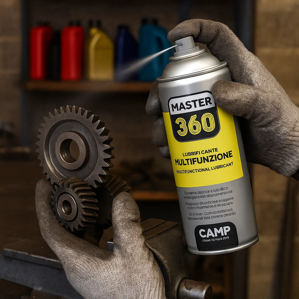 Master 360 lubrificante multifunzione spray per sblocco e protezione 400 ml