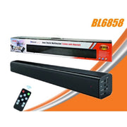 Trade Shop - Sound Bar Bl6858 Sistema Audio Bluetooth Home Theater Multifunzione 20w Telecomando -