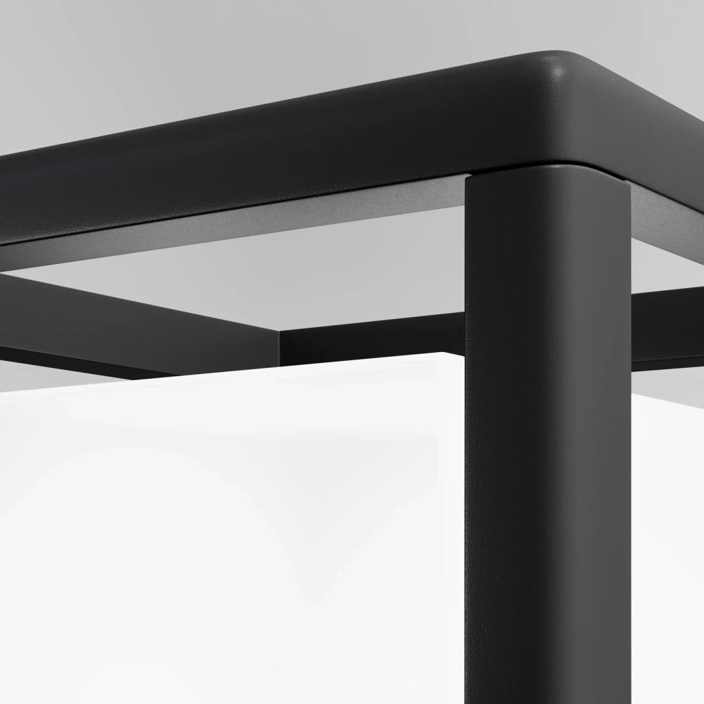 Maytoni Lampada da Esterno Moderna Trim 1 luce E27 IP65 grafite alluminio diffusore acrilico