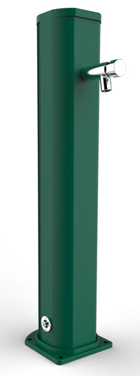 Fontana Lavapiedi da Giardino con Rubinetto Temporizzato Arkema Jolly Verde