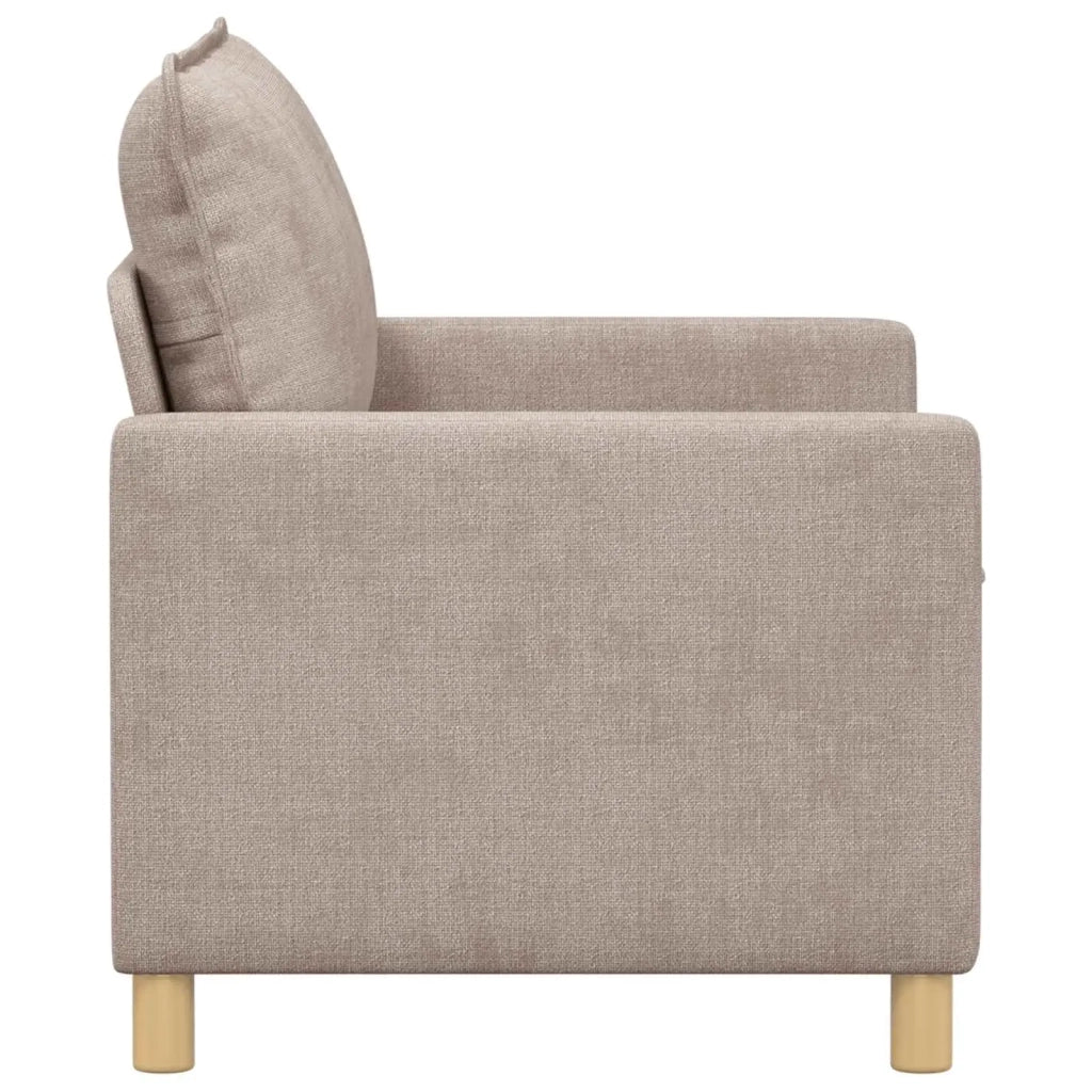 Divano | Divano da soggiorno | Sofa Beige 126 x 81 x 87,5 cm Poliestere