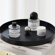 Piatto decorativo a forma rotonda in metallo per tavola da pranzo - piatto per adventskranz - piatto per candele - decorazione per tavola da pranzo - regalo di Natale - piatto per cosmetici e dessert - profumo - metallo.