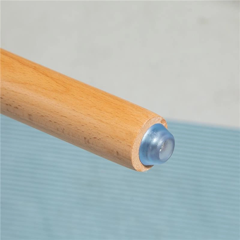 SET 2 SGABELLI DA BAR STILE NORDICO CON SCHIENALE CUSCINO E POGGIAPIEDI LEGNO E PLASTICA BIANCO