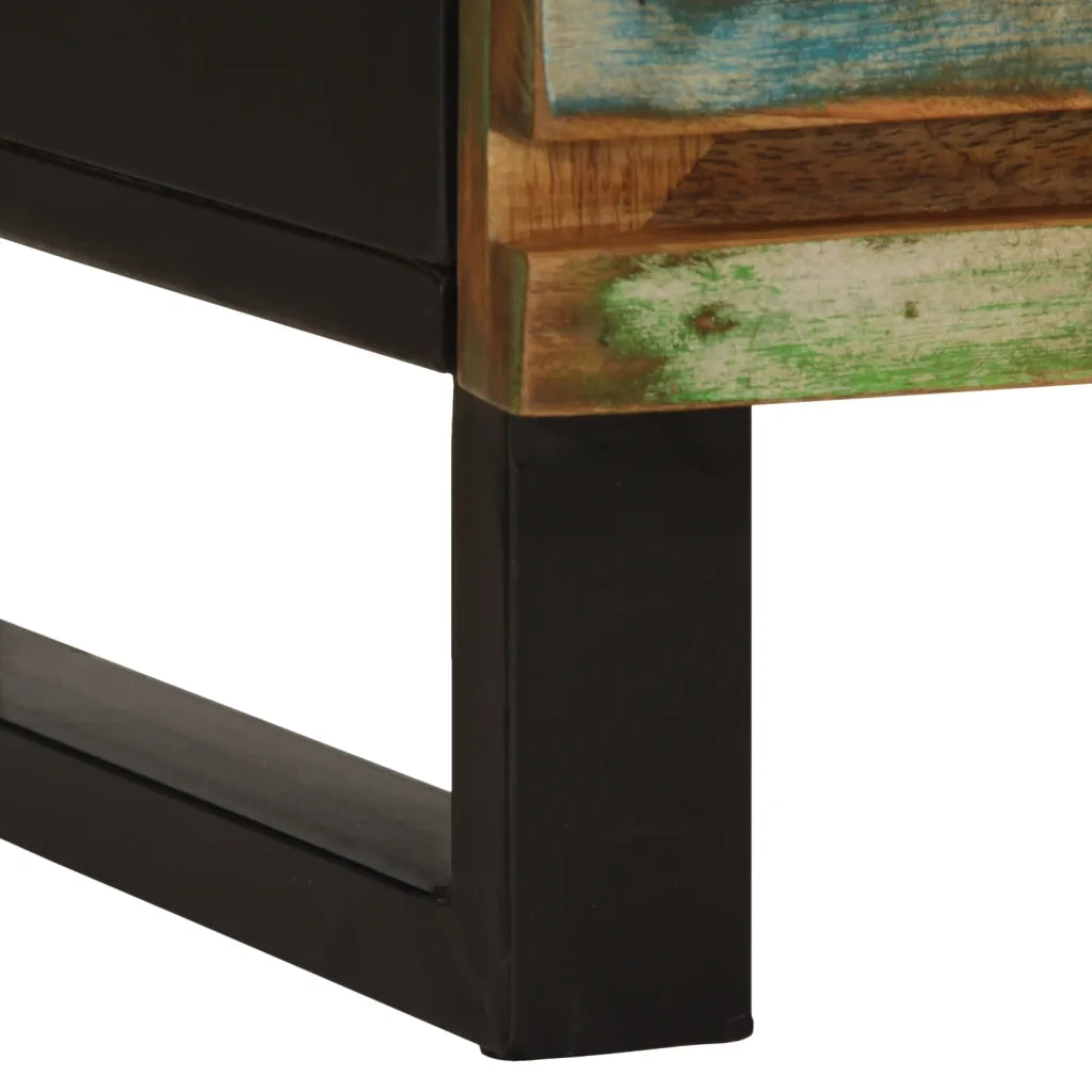 Mobile Porta TV 100x34x46 cm in Legno Massello di Acacia
