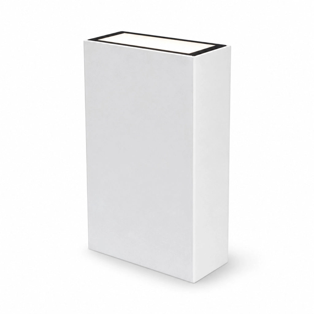 APPLIQUE PARETE LED 6W LAMPADA MURO IP65 MODERNO DOPPIA LUCE CALDA 3000K 21343