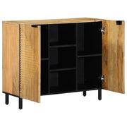 Credenza Marrone 90x33x75 cm in Legno Massello di Mango 4017748