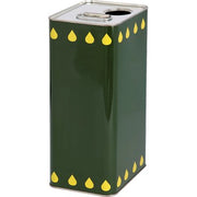 LATTINA BANDA STAGNATA FORO SINGOLO SENZA TAPPO - QUADRA F.MM 42 LT  5 (256)- 8 pezzi