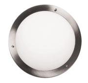 Plafoniera Candellux Aquila IP44 E27 31cm argento bianco