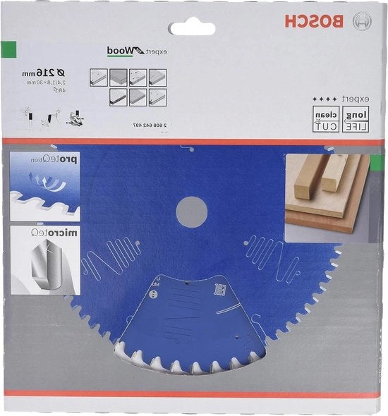 Lama circolare per sega circolare per legno Ø 216 x 30 x 24 mm 48 denti - accessorio sega circolare